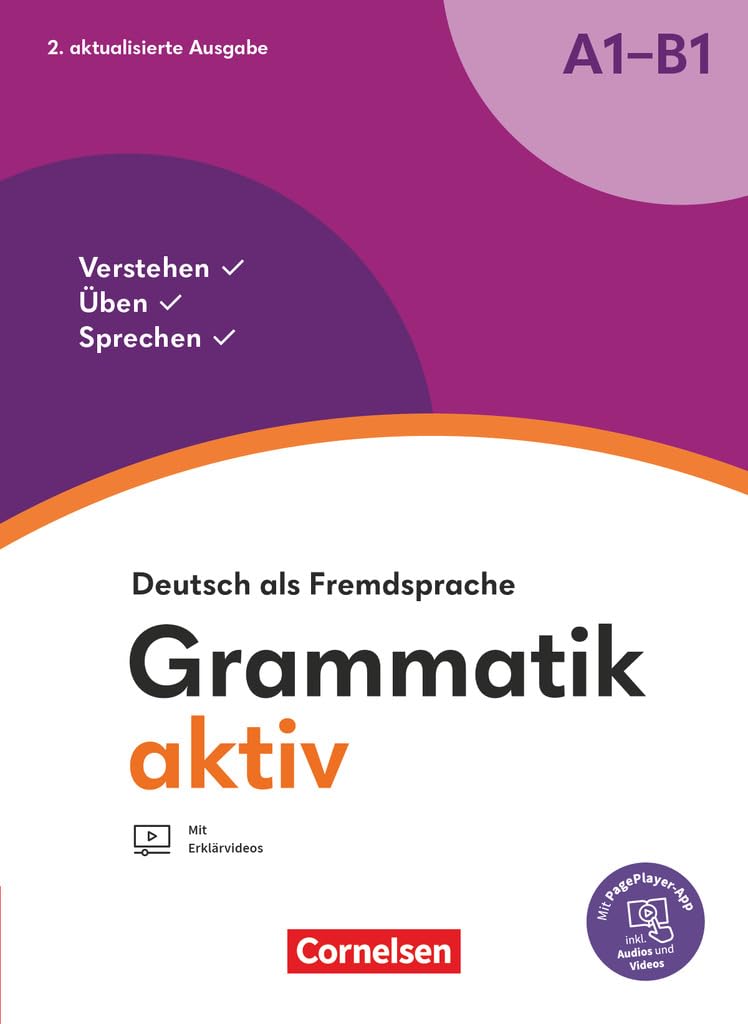 Cover of Grammatik aktiv: Übungsgrammatik A1-B1