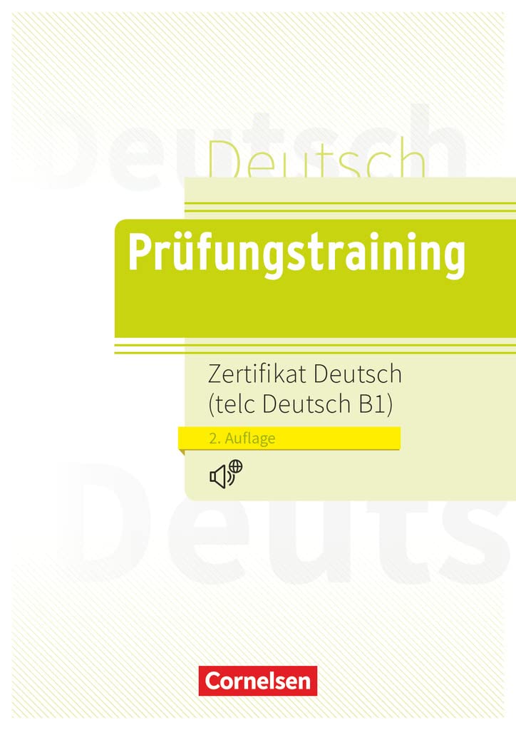 Cover of Prüfungstraining: Telc Deutsch B1 Zertifikat
